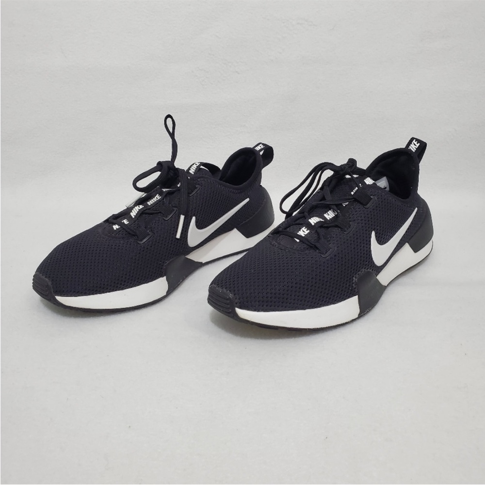 Nike Ashin Black/White Running Sneakers Size 7.5 - Picture 3 of 6